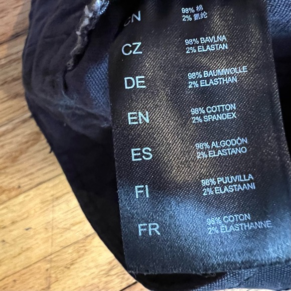 Kuhl Free Kanvus Jean Pants 30 X32 Black Chino Stretch Canvas Patina Dye Hiking - Picture 6 of 13